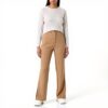 Pantaloni Donna SISLEY 66 poliestere 32 viscosa taglia 42