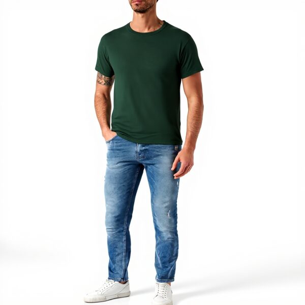 Pantaloni Uomo SISLEY Cotone Elastan Blu Denim