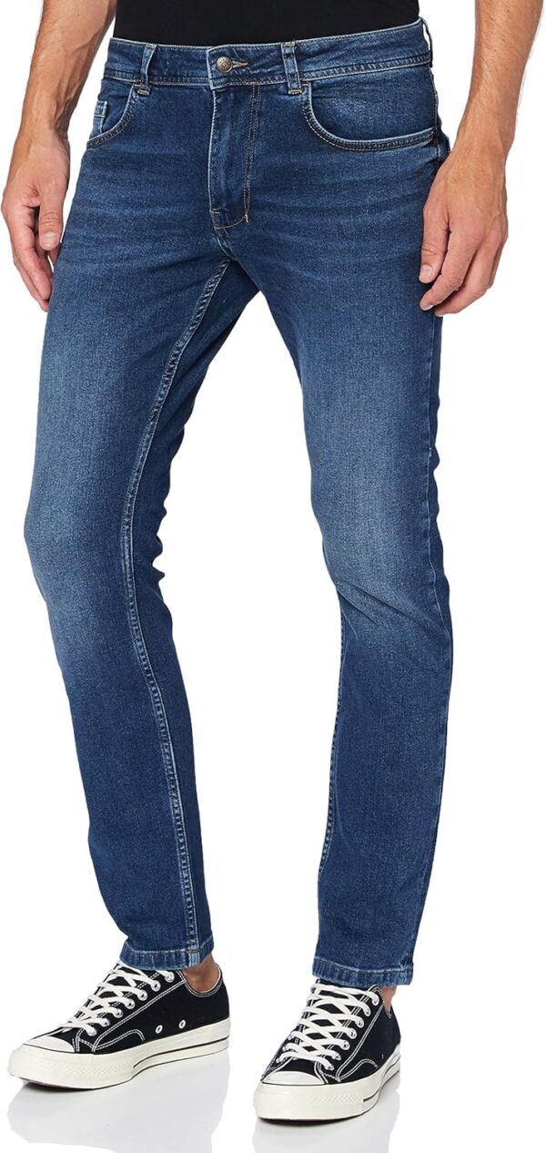 Pantaloni Uomo SISLEY Denim Slim Fit Stretch Boston-0