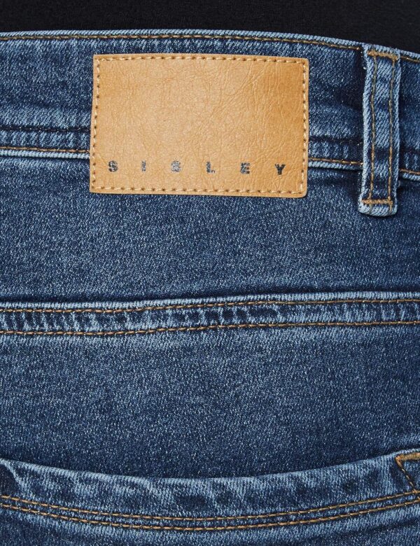 Pantaloni Uomo SISLEY Denim Slim Fit Stretch Boston-4