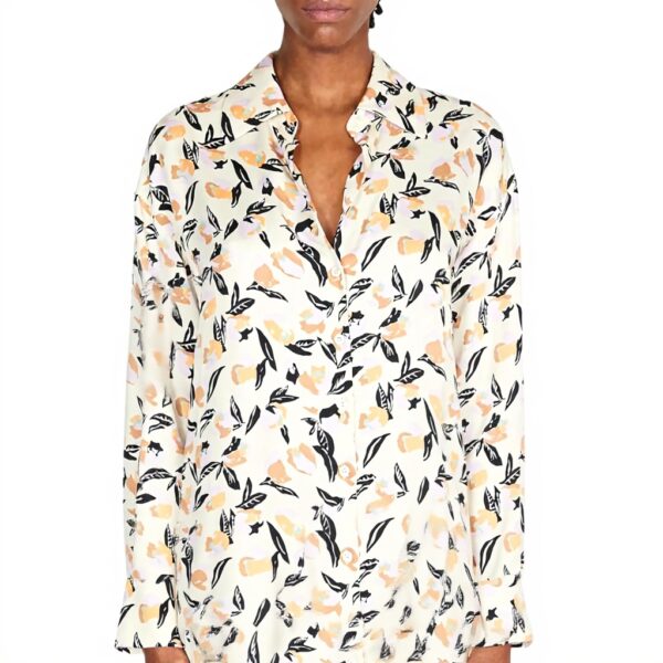 Vestito Donna SISLEY scollo V stampato multicolore casual