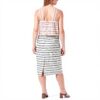 Vestito Donna Sisley Multicolore Viscosa Poliestere Casual