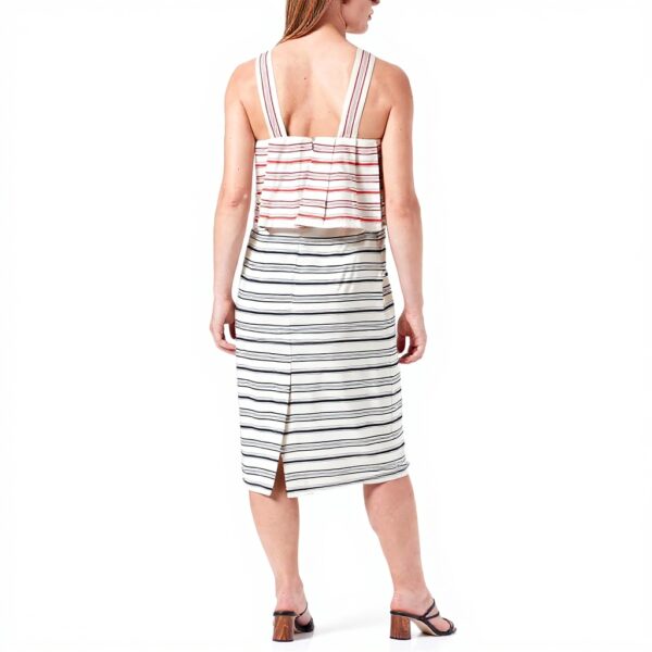 Vestito Donna Sisley Multicolore Viscosa Poliestere Casual