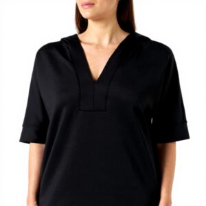 Vestito Donna SISLEY Nero Casual Poliestere Elastan