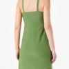 Vestito Donna SISLEY Viscosa Verde Casual Taglia 46-3