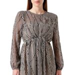 Vestito Donna Sisley Comodo Morbido Multicolore 63e
