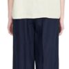 Maglietta SISLEY Donna Lino Beige T-shirt casual-3
