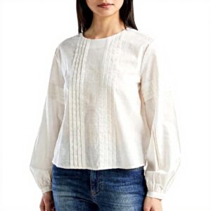 Camicia donna United Colors Benetton mussola cotone viscosa