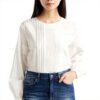 Camicia donna United Colors Benetton mussola cotone viscosa