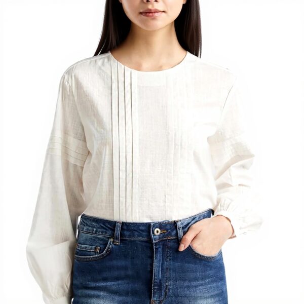 Camicia donna United Colors Benetton mussola cotone viscosa