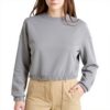 Felpa senza cappuccio donna United Colors of Benetton cotone