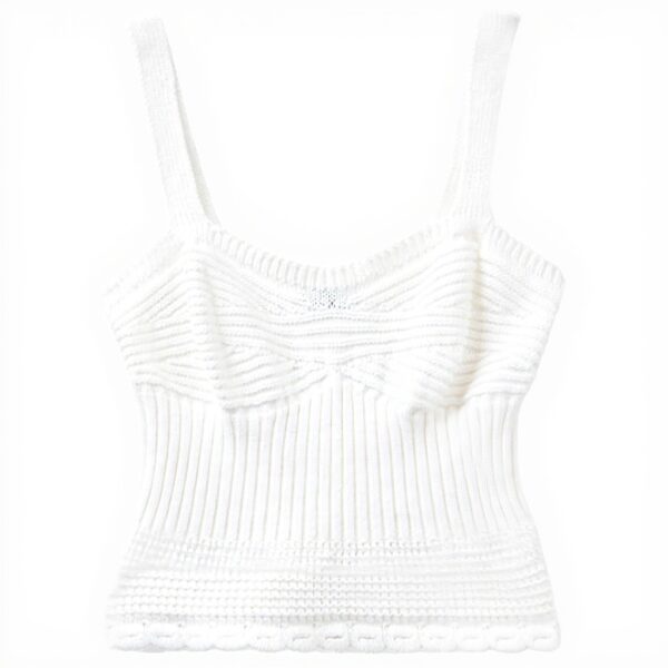 Maglione Donna United Colors of Benetton cotone top spalline