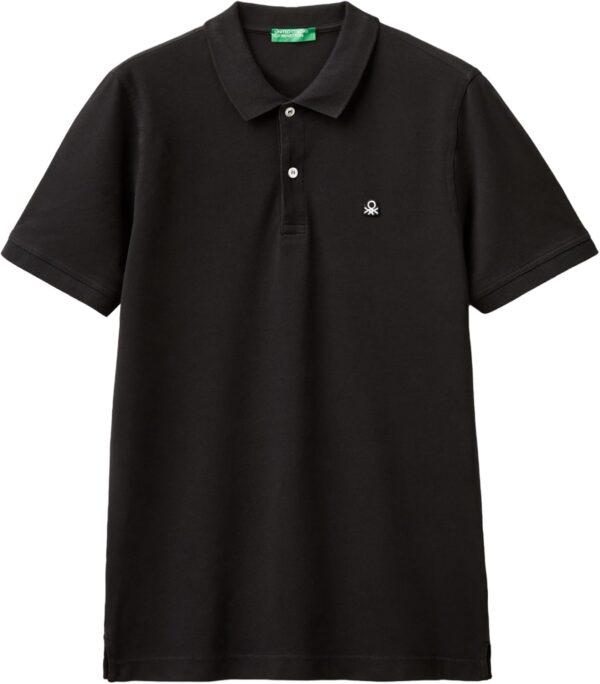 Polo Uomo United Colors Benetton Slim Cotone Elastan-0