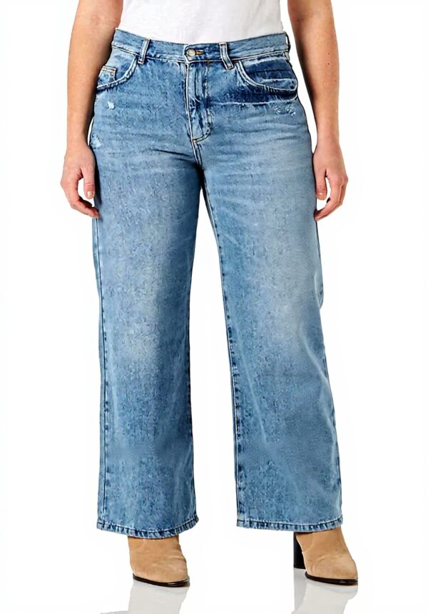 SISLEY Jeans Donna Light Blue Denim 901 Comfort