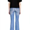 T-shirt donna Benetton 100% cotone nera taglia XS-3