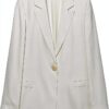Giacche Donna Benetton Beige Taglia 44 Modello 29NMLW023-0