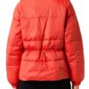 Giacca Benetton Donna Nylon Morbida Taglia 38 Rosso-3