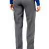 Pantaloni Benetton Donna Grigio Melange Poliestere Viscosa-2