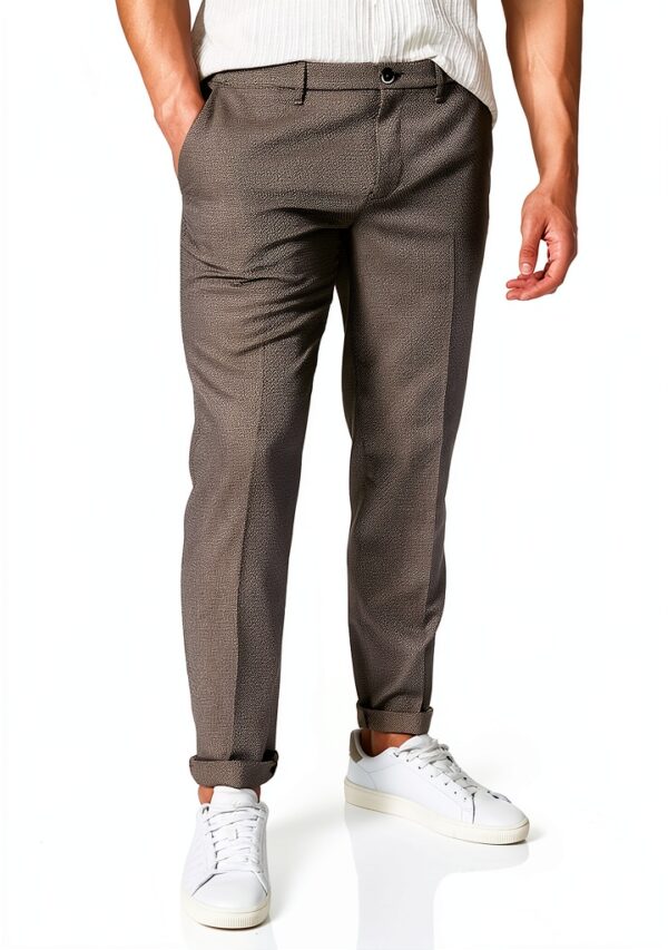 Pantaloni Uomo Benetton Poliestere Viscosa Taglia 42-0