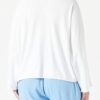 Maglione Benetton Donna Viscosa Poliestere Largo Bianco-2