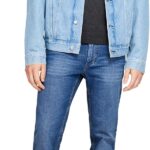 Pantaloni Benetton Uomo Cotone Elastan Blu Denim-0