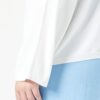 Maglione Benetton Donna Viscosa Poliestere Largo Bianco-3