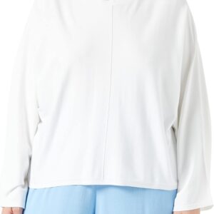 Maglione Benetton Donna Viscosa Poliestere Largo Bianco-0
