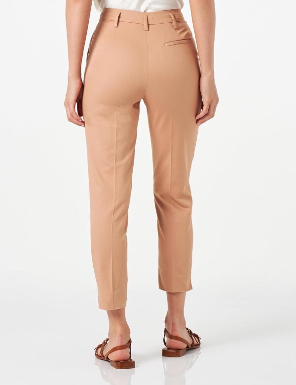 Pantaloni Benetton Donna Cotone Elastan Comodi Casual-1