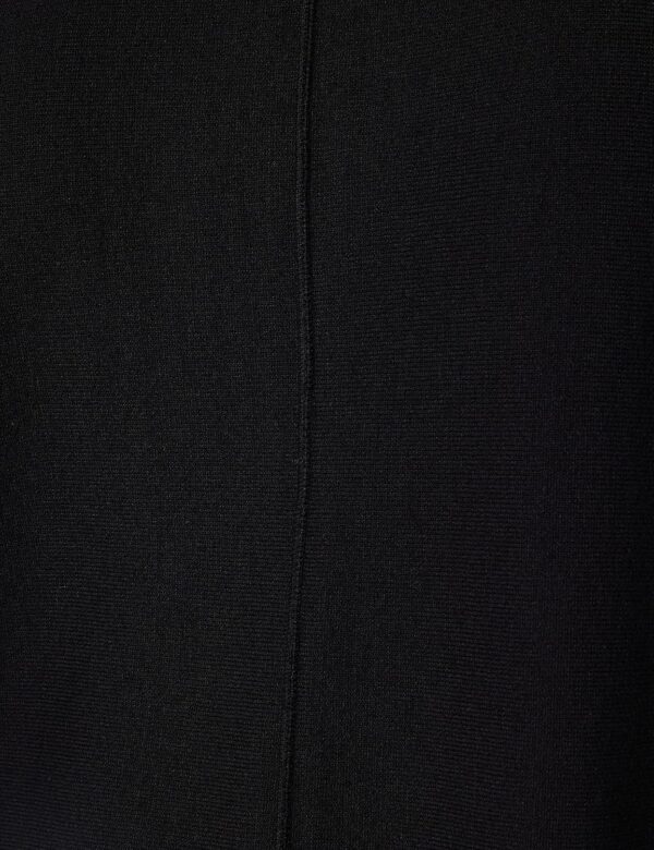 Maglione Benetton Donna Viscosa Poliestere Nero S L XL-3