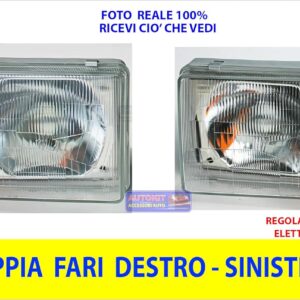 Blocchi fari anteriori Autokit regolabili per Panda Trekking-0