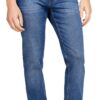 Pantaloni Benetton Uomo Cotone Elastan Blu Denim-1