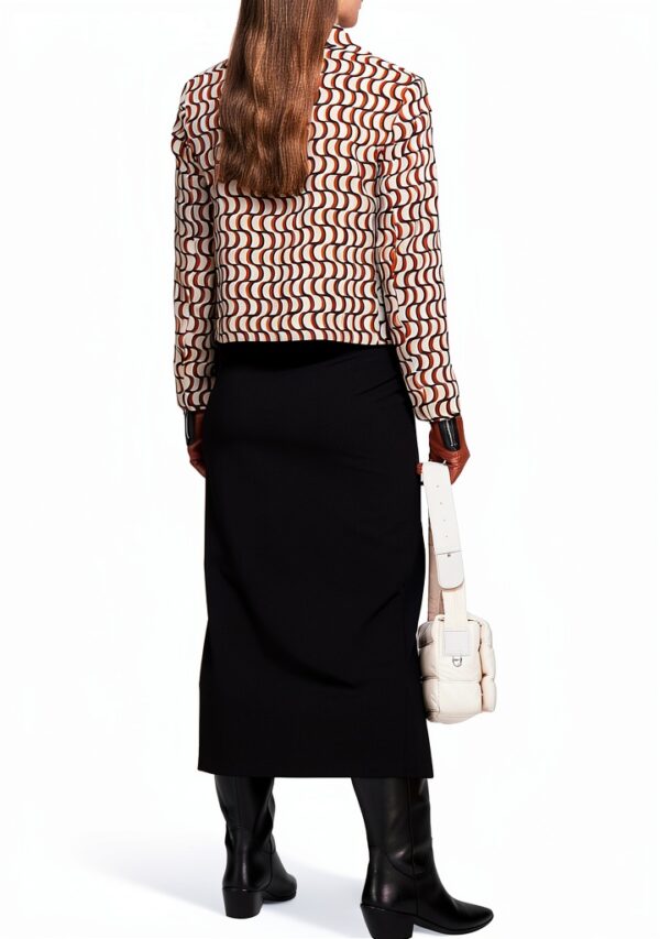 Giacca Benetton Donna Poliestere Impermeabile Taglia 36-3
