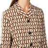Giacca Benetton Donna Poliestere Impermeabile Taglia 36-4