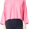 Maglione Benetton Donna Viscosa Poliestere Fucsia-0