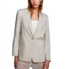 Giacche Donna Benetton Beige Taglia 44 Modello 29NMLW023-4