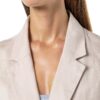 Giacca Benetton Donna Lino Antique Pink Taglia 42-2
