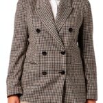 Giacca Benetton Donna Poliestere Viscosa Elastan Multicolor-0