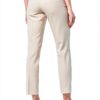 Benetton Pantaloni Donna Pieghe Gamba Tasche Francesi-2