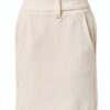 Benetton Pantaloni Donna Pieghe Gamba Tasche Francesi-1