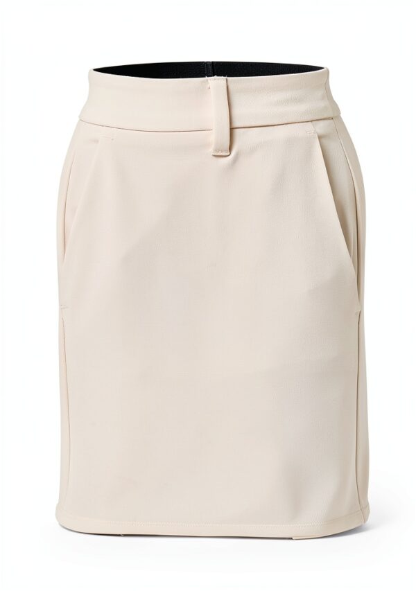 Benetton Pantaloni Donna Pieghe Gamba Tasche Francesi-1