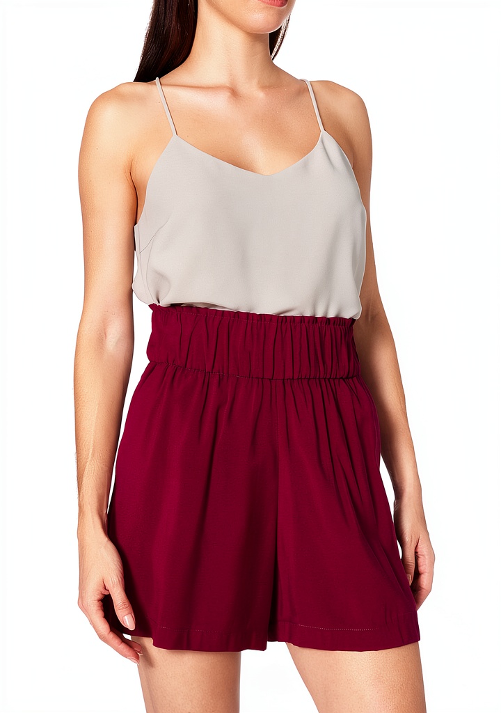 Pantaloncini SISLEY Donna in tessuto morbido e colori vivaci