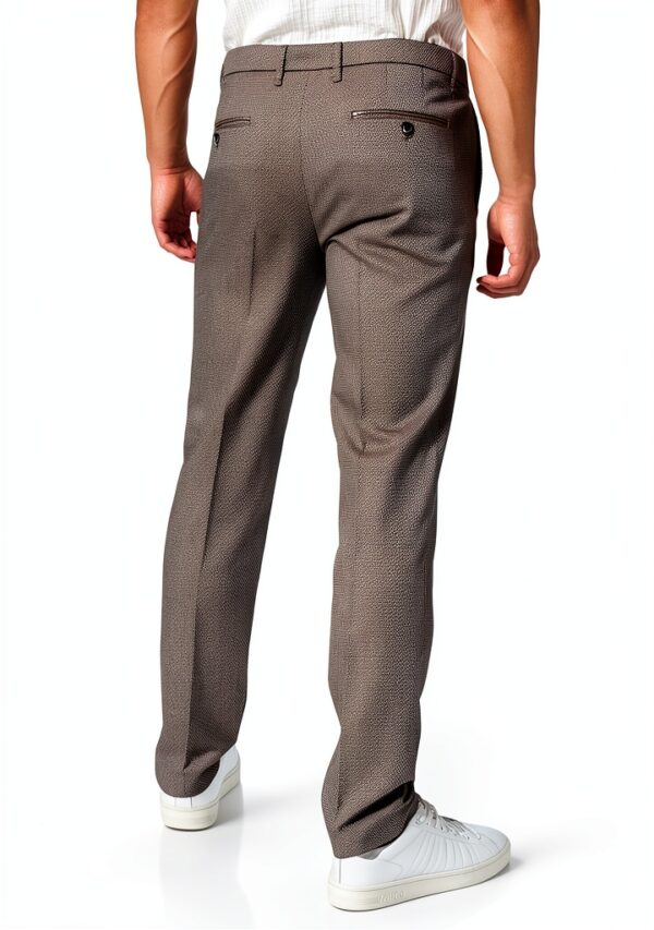 Pantaloni Uomo Benetton Poliestere Viscosa Taglia 42-3