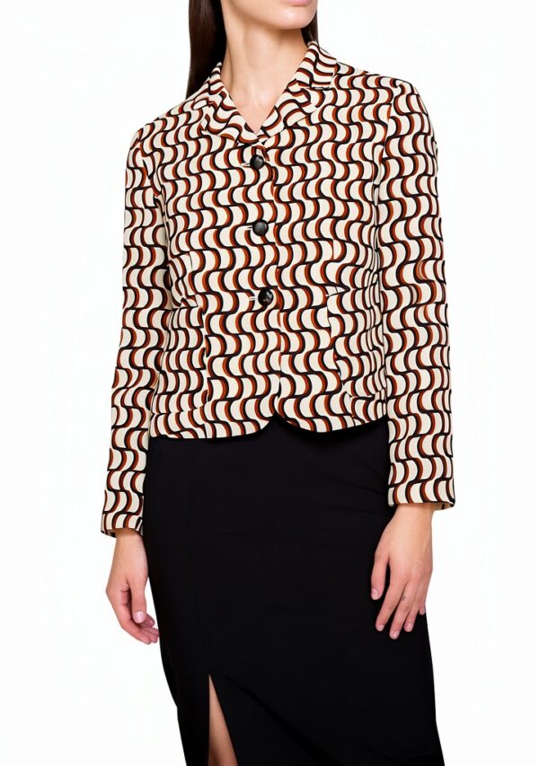 Giacca Benetton Donna Poliestere Impermeabile Taglia 36-1