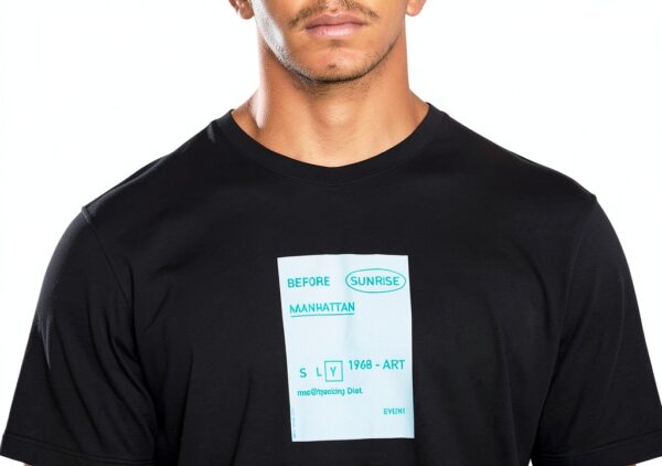 T-shirt Uomo Benetton 100% Cotone Grigio Scuro XL-4