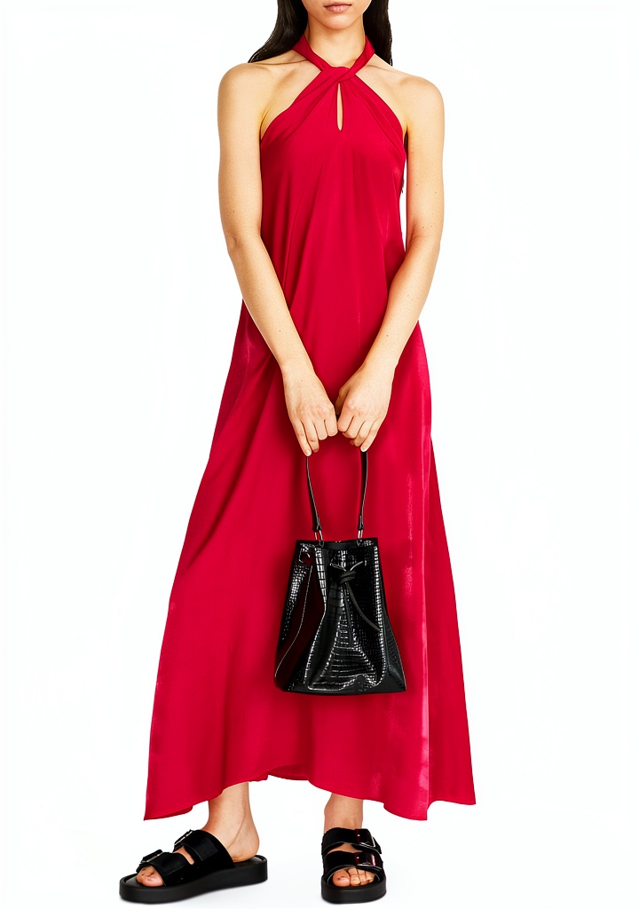 Dress Donna SISLEY indossato in un ambiente casual