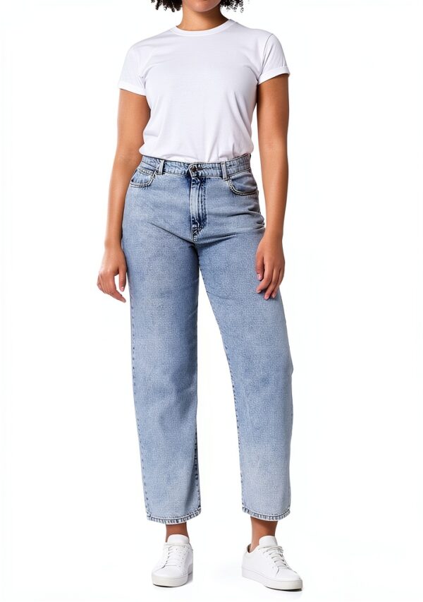 Benetton Pantaloni Donna Multicolore 901 Vestibilità-1