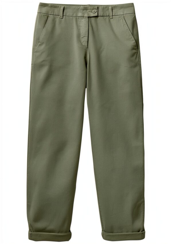Pantaloni Donna United Colors Benetton Cammello Qualità