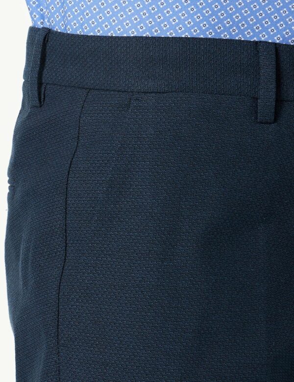 Pantaloni Benetton Uomo Cotone Elastan Blu 902 Taglie-1