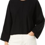 Maglione Benetton Donna Viscosa Poliestere Nero S L XL-0