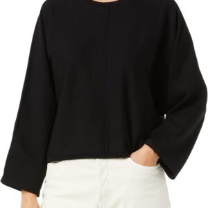 Maglione Benetton Donna Viscosa Poliestere Nero S L XL-0